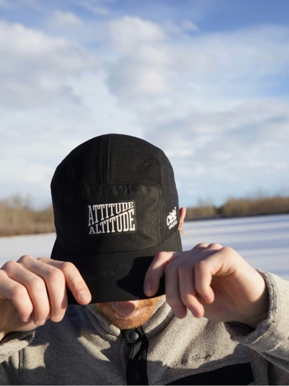 Ciele Attitude Altitude black cap hat